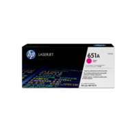 Genuine HP 651A Magenta Toner Cartridge CE343A.  Page Yield: 16000 pages