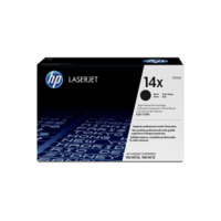 Genuine HP 14X Black Toner Cartridge CF214X.  Page Yield: 17500 pages