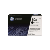 Genuine HP 80A Toner Cartridge CF280A.  Page Yield: 2700 pages