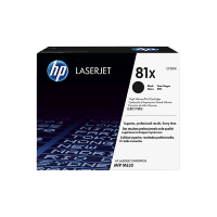 Genuine HP 81X Toner Cartridge CF281X.  Page Yield: 25000 pages