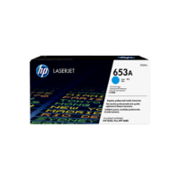 Genuine HP 653A Cyan Toner Cartridge CF321A.  Page Yield: 16500 pages