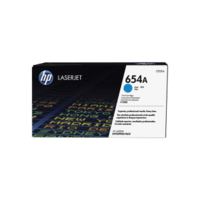 Genuine HP 654A Cyan Toner Cartridge CF331A.  Page Yield: 15000 pages