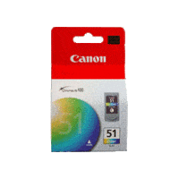 Genuine Canon CL-51 FINE Colour Ink Cartridge. Page Yield 545 pages