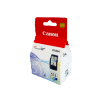 Genuine Canon CL-513 Colour Ink Cartridge. Page Yield 349 pages
