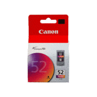 Genuine Canon CL-52 FINE Photo Ink Cartridge. Page Yield 450 pages