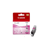 Genuine Canon CLI-521 Magenta Ink Cartridge. Page Yield 471 pages
