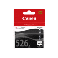 Genuine Canon CLI-526 Black Ink Cartridge. Page Yield 2185 pages