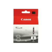 Genuine Canon CLI-8 Black Ink Cartridge. Page Yield 65 pages