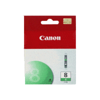 Genuine Canon CLI-8 Green Ink Cartridge. Page Yield 52 pages
