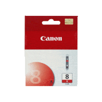 Genuine Canon CLI-8 Red Ink Cartridge. Page Yield 50 pages