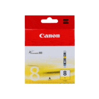 Genuine Canon CLI-8 Yellow Ink Cartridge. Page Yield 40 pages