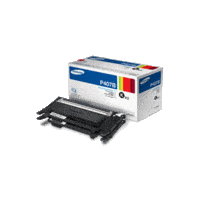 Genuine Samsung CLT-P407B Black Toner Cartridge Twin Pack Page Yield: 1500 pages x 2