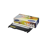 Genuine Samsung CLT-Y406S Yellow Toner Cartridge Page Yield: 1000 pages