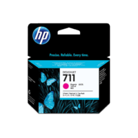 Genuine HP No 711 CZ135A Magenta Ink Cartridge 3 Pack.  Page Yield: 3 x 29ml