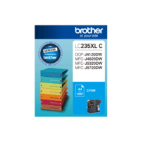 Genuine Brother LC-235XLC Cyan Ink Cartridge High Yield
