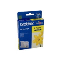 Genuine Brother LC-37 Yellow Ink Cartridge