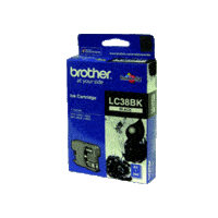 Genuine Brother LC-38 Black Ink Cartridge