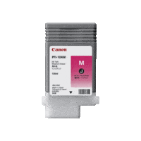 Genuine Canon PFI104M Magenta Ink Cartridge. Page Yield 130ml