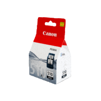 Genuine Canon PG-510 Black Ink Cartridge. Page Yield 220 pages