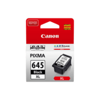 Genuine Canon PG-645XL Black Ink Cartridge. Page Yield 400 pages