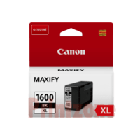 Genuine Canon PGI-1600XLBK Black Ink Cartridge High Yield. Page Yield 1200 pages