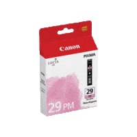 Genuine Canon PGI-29 Photo Magenta Ink Cartridge. Page Yield 228 pages