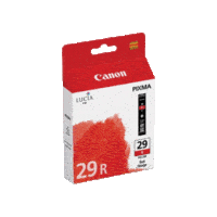 Genuine Canon PGI-29 Red Ink Cartridge. Page Yield 454 pages