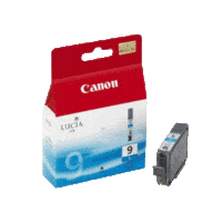 Genuine Canon PGI-9 Cyan Ink Cartridge. Page Yield 79 pages