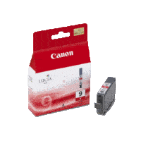 Genuine Canon PGI-9 Red Ink Cartridge. Page Yield 104 pages