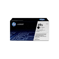 Genuine HP 49X Toner Cartridge Q5949X.  Page Yield: 6000 pages