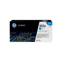 Genuine HP 503A Cyan Toner Cartridge Q7581A.  Page Yield: 6000 pages