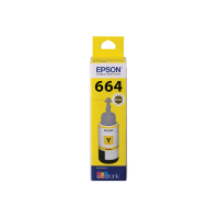 Genuine Epson EcoTank Yellow Ink Bottle T6644 Page Yield: 6500 pages