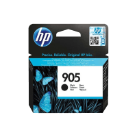 Genuine HP No. 905 Black Ink Cartridge T6M01AA.  Page Yield: 300 pages