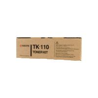 Genuine Kyocera TK-110 Toner Cartridge Page Yield: 6000 pages