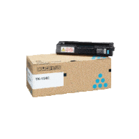 Genuine Kyocera TK-154C Cyan Toner Cartridge Page Yield: 6000 pages