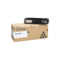 Genuine Kyocera TK-154K Black Toner Cartridge Page Yield: 6500 pages