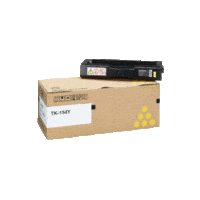 Genuine Kyocera TK-154Y Yellow Toner Cartridge Page Yield: 6000 pages
