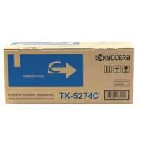 Genuine Kyocera TK-5274C Cyan Toner Page Yield: 6000 pages