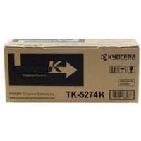 Genuine Kyocera TK-5274K Black Toner Page Yield: 8000 pages