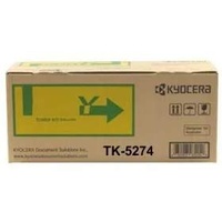 Genuine Kyocera TK-5274Y Yellow Toner Page Yield: 6000 pages