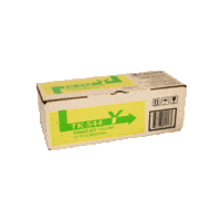 Genuine Kyocera TK-544Y Yellow Toner Cartridge Page Yield: 4000 pages