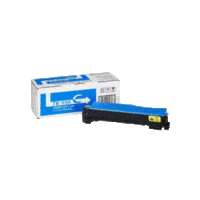 Genuine Kyocera TK-554C Cyan Toner Cartridge Page Yield: 6000 pages