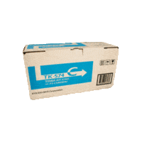 Genuine Kyocera TK-574C Cyan Toner Cartridge Page Yield: 12000 pages