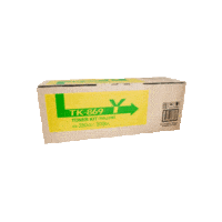 Genuine Kyocera TK-869Y Yellow Toner Cartridge Page Yield: 12000 pages