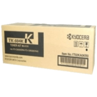 Genuine Kyocera TK-884K Black Toner Page Yield: 25000 pages
