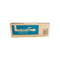 Genuine Kyocera TK-899C Cyan Toner Cartridge Page Yield: 6000 pages