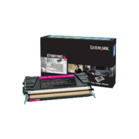 Genuine Lexmark X748H1MG Magenta Toner Cartridge High Yield