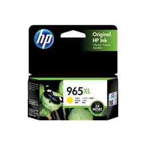 Genuine HP 965XL (3JA813AA) Yellow High Yield Inkjet Cartridge - Page Yield 1,600