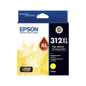Genuine Epson - 312XL  C13T183492 Yellow