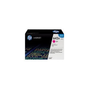 Genuine HP 642A Magenta Toner Cartridge CB403A.  Page Yield: 7500 pgs